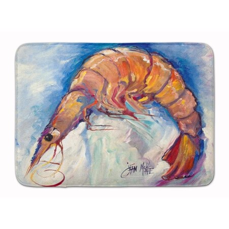 Carolines Treasures Shrimp Machine Washable Memory Foam Mat JMK1112RUG